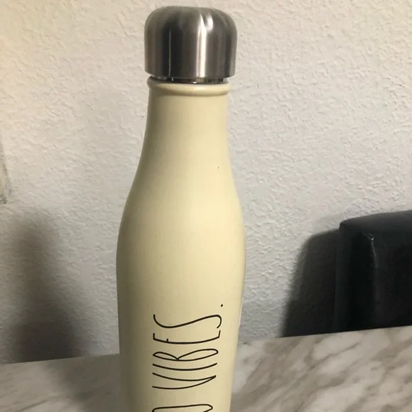 Rae Dunn Water bottle. Excellent condition. Beige color - Picture 1 of 4